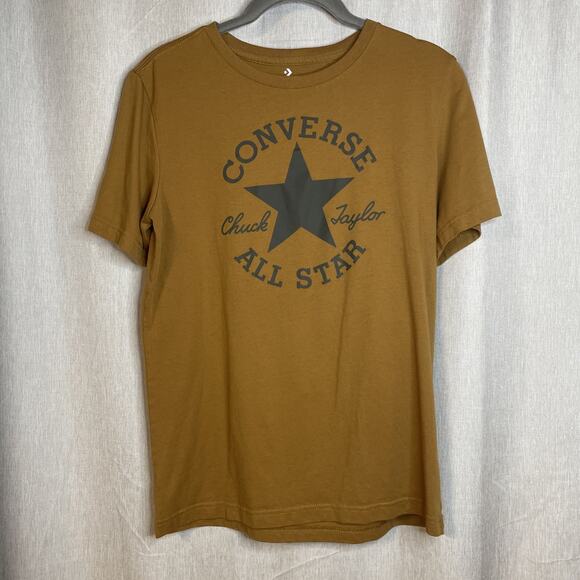 Converse Other - Chuck Taylor CONVERSE ALL STAR T-Shirt - Logo Mustard - Tee Size XL/13-15 Yrs